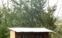 Hive made of reeds for bees’ use 